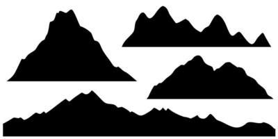 Mountain Silhouette Clip Art