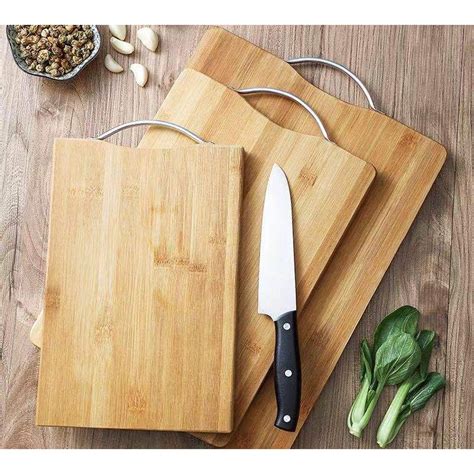 Bilibili Bamboo Wood Chopping Board Cutting Board Knife Board With ...