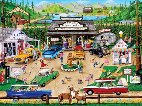 Solve Greetings From the National Parks jigsaw puzzle online with 99 pieces