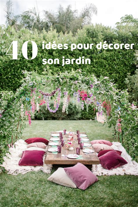 Déco Garden party : 40 idées pour décorer son jardin | Décoration ...