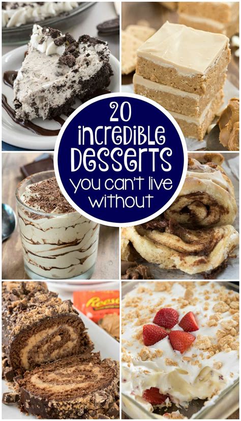 Top 20 Incredible Dessert Recipes of 2015 - Crazy for Crust