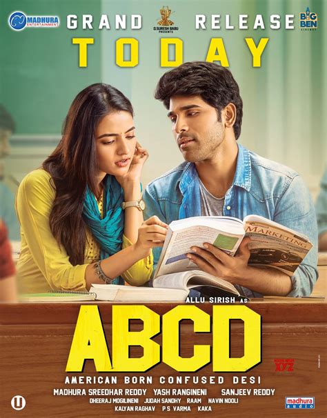 ABCD Movie Grand Release Today Poster - Social News XYZ