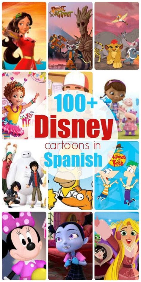 100+ AWESOME Spanish Cartoons From Disney - Pura Vida Moms