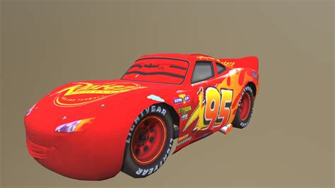 Cars 3 Lightning McQueen - 3D model by Bridget Goins (@britttanygoins23 ...