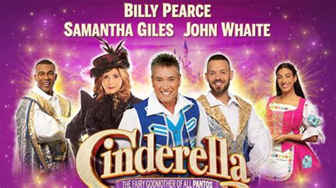 Bradford Alhambra Theatre 2023 panto Cinderella tickets and cast