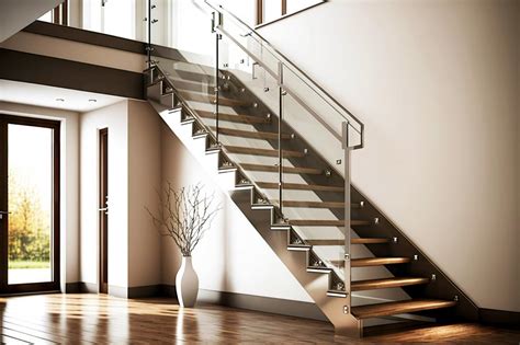 Wood And Glass Staircase Railing Styles