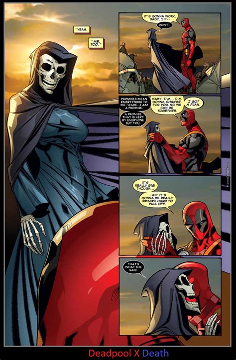 Deadpool X Death by KeybladeMagicDan on DeviantArt