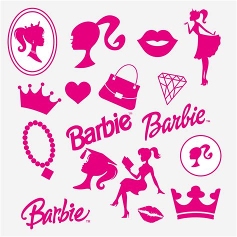 Barbie SVG Cricut Silhouette, Barbie Doll SVG, Barbie Vector Clipart ...