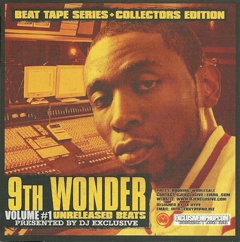 9th Wonder - Unreleased Beats Volume 1 (2005, CDr) | Discogs