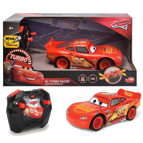 Remote Control Disney Cars 3 Lightning McQueen Turbo Racer | Smyths Toys UK