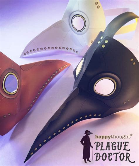 Printable Plague Doctor Mask