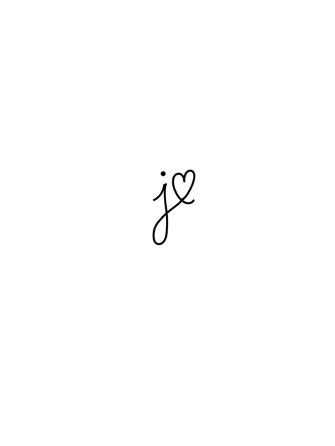 the letter j is written in cursive handwriting