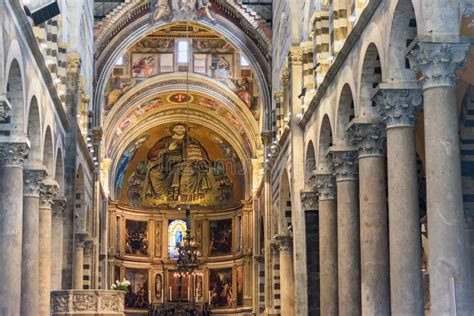 Interior of Pisa Cathedral in Pisa, Italy Editorial Photo - Image of ...