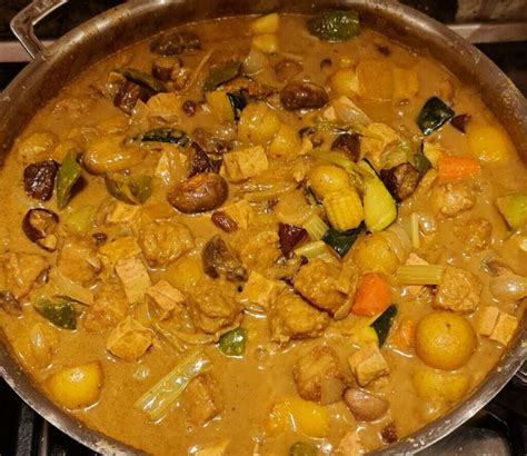 Vegan Korma Curry - Phil's Vegan Recipes