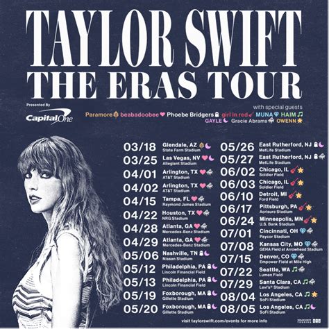 Taylor Swift Eras Tour Att Stadium - Image to u