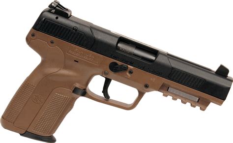 FN Five-seveN FDE Semi Auto Pistol 5.7X28mm with Adjustable Sight and ...