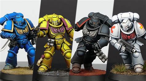 Ultimate Guide To Speed Painting Space Marines - YouTube