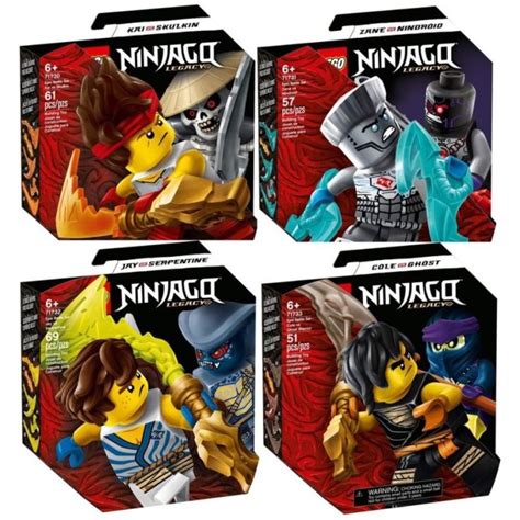 LEGO Ninjago Epic Battle Set 71730 71731 71732 71733- Kai vs Skulkin ...