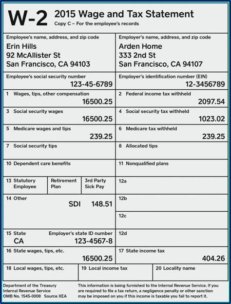 Fillable W 2 Form - Form : Resume Examples #v19xNwJOV7