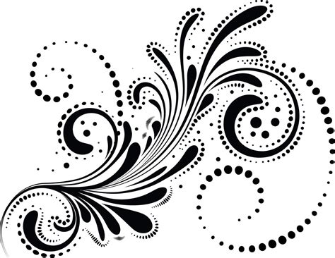 Swirls Digital FLORAL ELEMENTS, Clipart,Wedding Digital Clip Art, Great ...