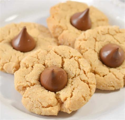 Peanut Butter Hershey Kiss Cookies - Sweet Pea's Kitchen