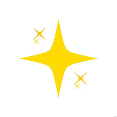 Twinkle Star Clipart in Illustrator, SVG, JPG, EPS, PNG - Download ...