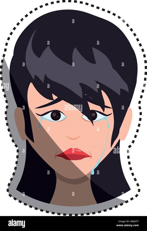 Concerned cartoon face Stock Vector Image & Art - Alamy