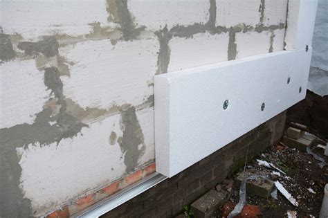 How To Install Rigid Foam Insulation On Exterior Concrete Walls - homedude