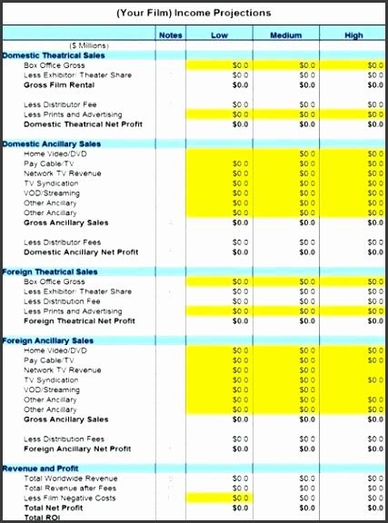 6 Financial Projections Template - SampleTemplatess - SampleTemplatess