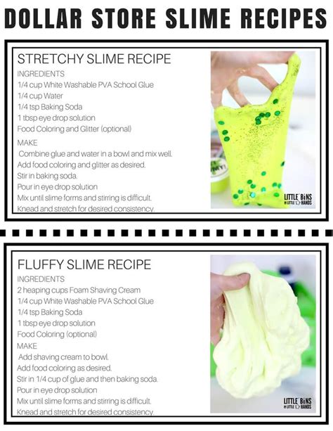 How To Make Dollar Store Slime - Little Bins for Little Hands ...