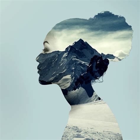 Double Exposure Portraits on Behance