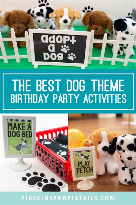 Puppy Dog Theme Birthday Party | Pigskins & Pigtails