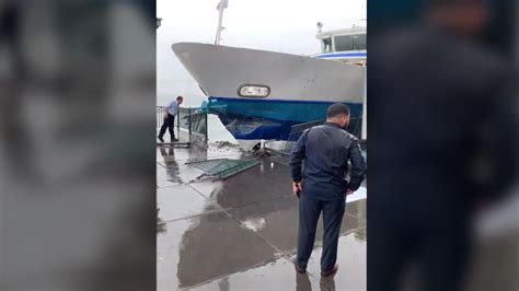 2 Passengers Hurt When Ferry Boat Crashes Into Dock on S.F. Waterfront ...