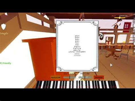 How to play gravitty falls theme in piano (roblox) wild west - YouTube