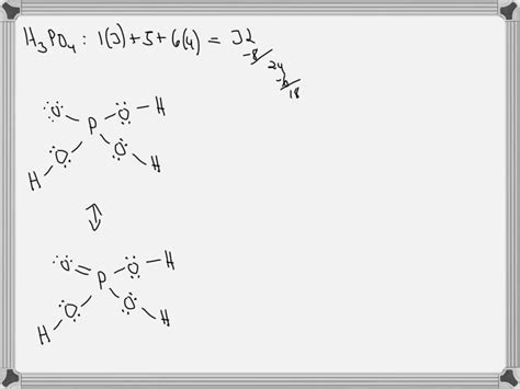 SOLVED: Draw out the Lewis Structure of H3PO4, and consider its major ...