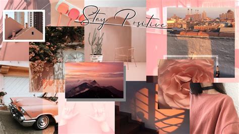 aesthetic collage desktop wallpaper hd - Google Search | Pink wallpaper ...