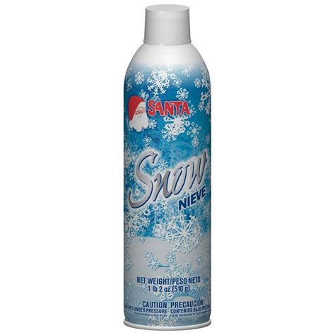 Santa 18 oz. Spray Snow-496-3110 - The Home Depot