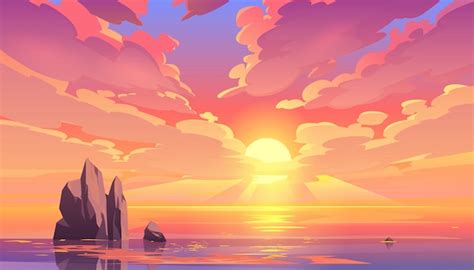 Sunset Vectors & Illustrations for Free Download | Freepik