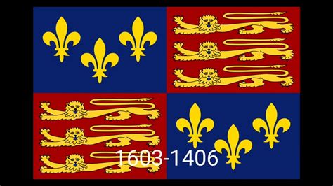 historical flags of England - YouTube