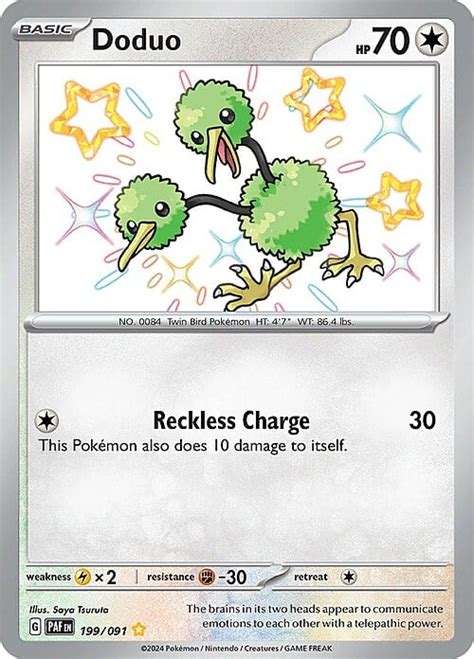 Doduo Paldean Fates | Pokémon | CardTrader