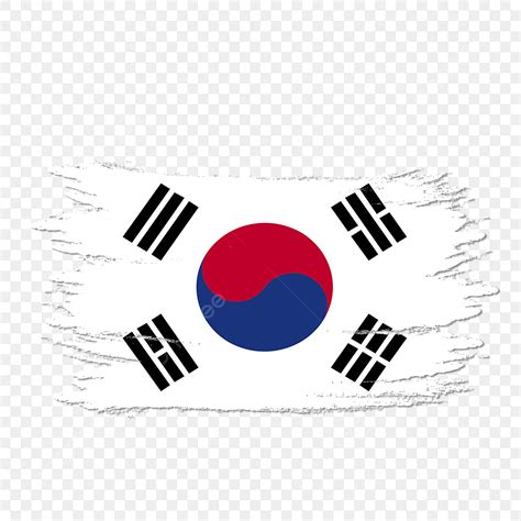 Korea Flag PNG, Vector, PSD, and Clipart With Transparent Background ...