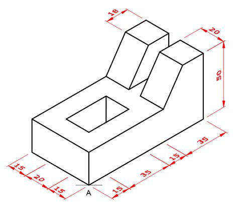 Oblique projection example 9