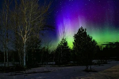 The Northern Lights Just Appeared in Michigan - Condé Nast Traveler