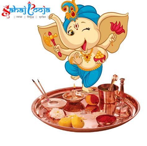 Shubh Ganesh Chaturthi Tritiya Diwas (3 days) Pooja Samagri - SahajPooja