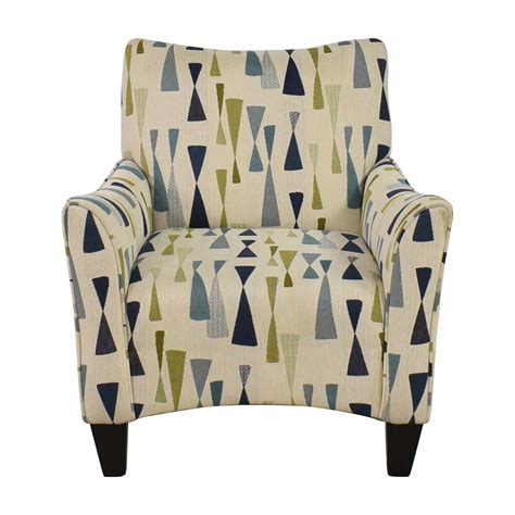 Modern Geometric Pattern Accent Chair | 62% Off | Kaiyo