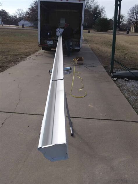 Seamless Gutter Installation — Rain Away Seamless Gutter Installation ...