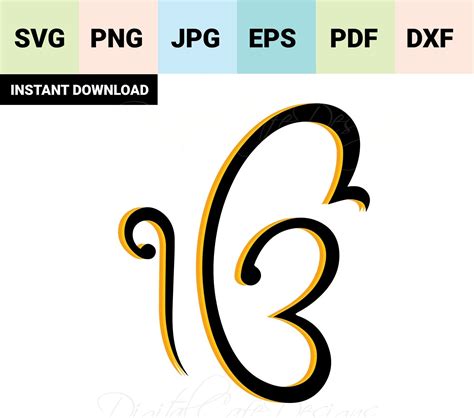 Buy Ek Onkar Symbol Svg Khanda Svg Sikh Jpg Sikhi Eps Online in India ...