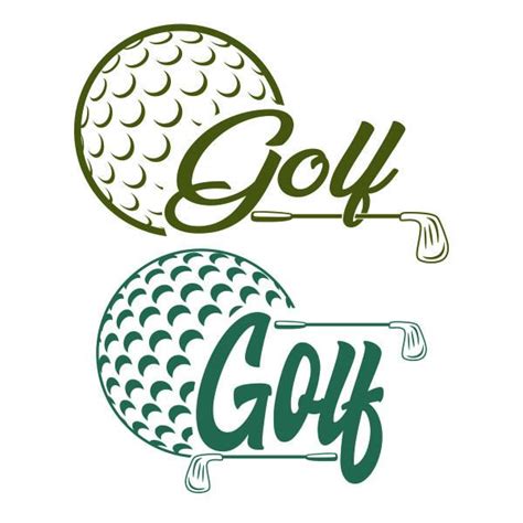 Golf Ball Cuttable Design | Apex Designs & Fonts