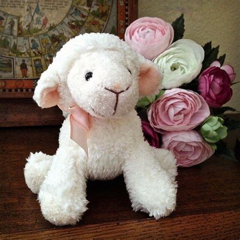 Getting ready for Easter? A stuffed animal lamb. | Time to celebrate ...