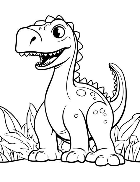 50 Dinosaur Coloring Pages: Free Printable Sheets | Dinosaur coloring ...